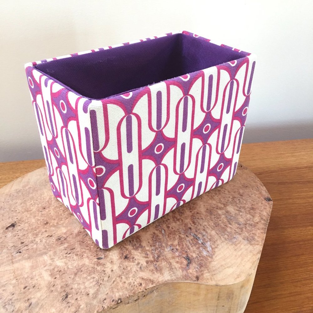 Cloth Covered Storage Box